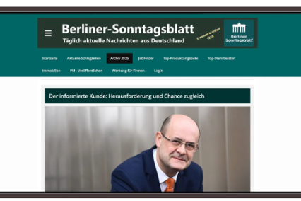 Artikel im Berliner Sonntagsblatt